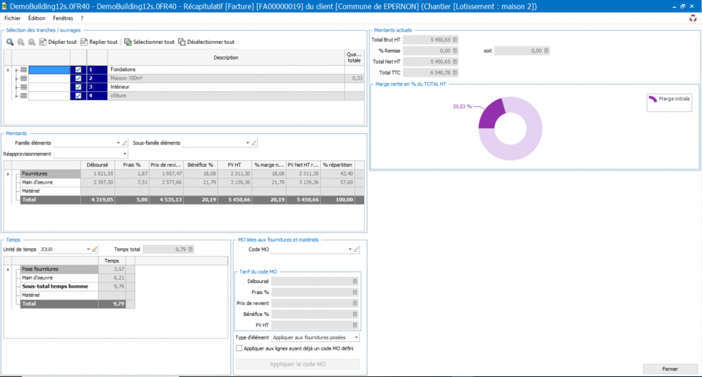 Logiciel de gestion d'activité